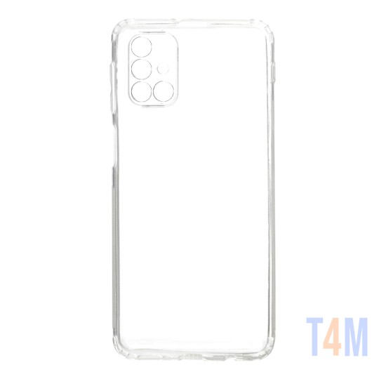 Capa de Silicone Macio para Samsung Galaxy M31s Transparente